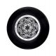 Eurodisc 25g Mandala Čierne mini Frisbee