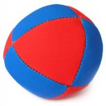 Loptička na žonglovanie 8 panel Modrá červená